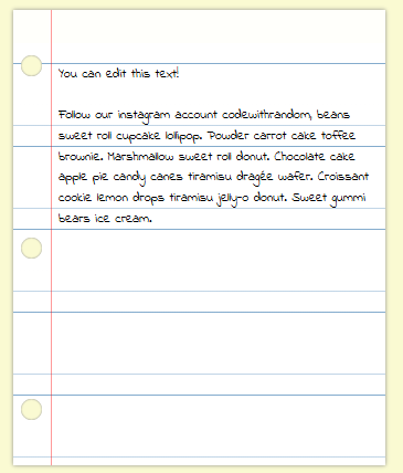 20+ CSS Paper Effect (Code + Demo)