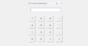 Home How to Make a Python Calculator Gui