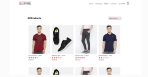 Read more about the article Online Shopping Website Using HTML and CSS