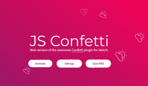 confetti animation css