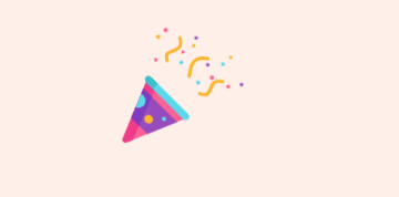 party popper animation css