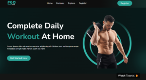 Gym Website Using HTML ,CSS & JavaScript (Source Code)