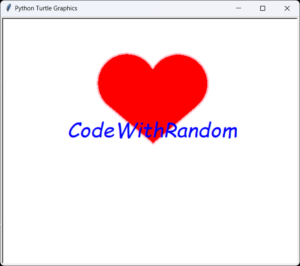 Read more about the article Draw Heart: Using Turtle Graphics Python 2023