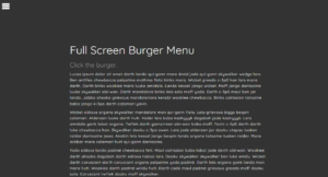 100+ Hamburger Menu ( HTML,CSS and JS) - CodeWithRandom