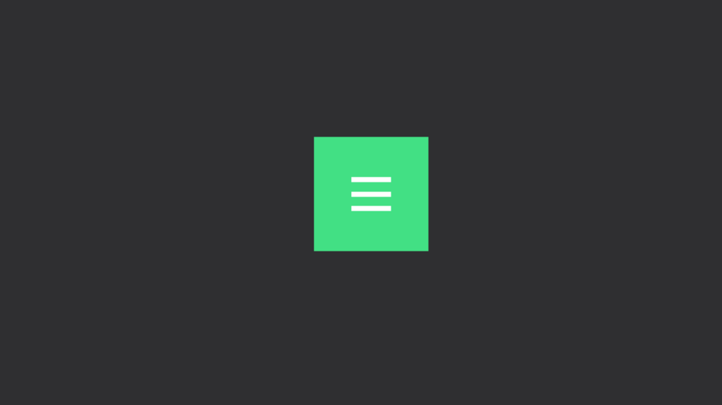hamburger menu css