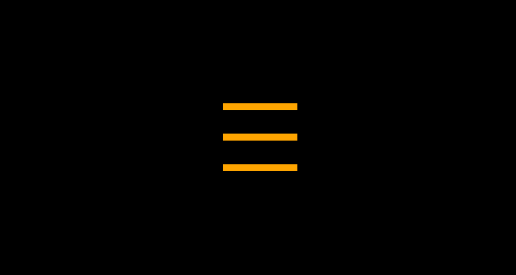 Hamburger menu animated