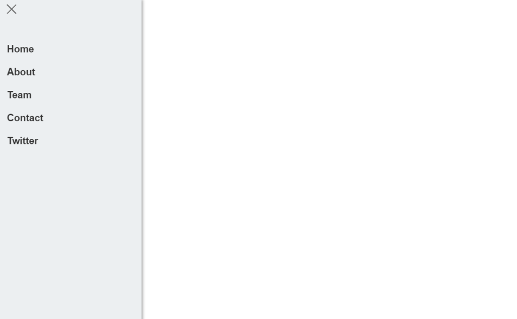 Adaptive menu on CSS only