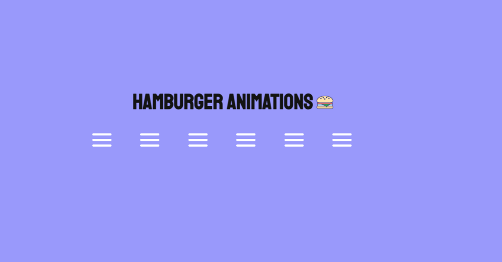 Various Hamburger Toggles
