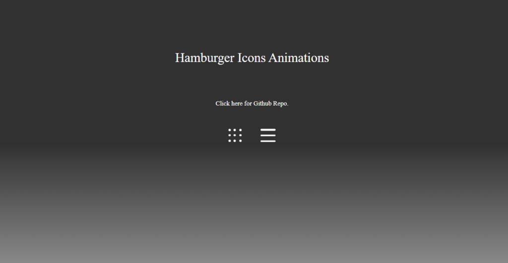 Hamburger Icons