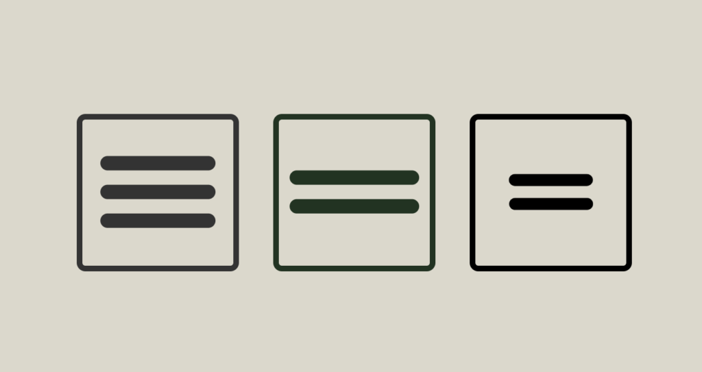 SVG hamburger animations