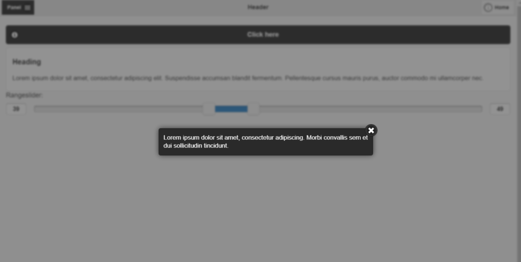 Blurred Background CSS