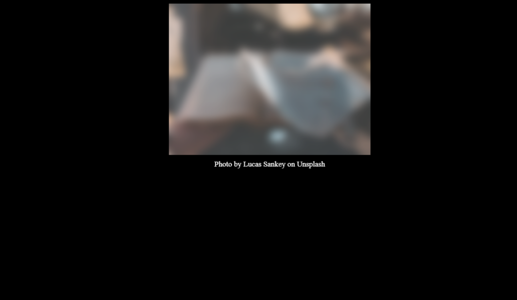 Background Blurred CSS Images