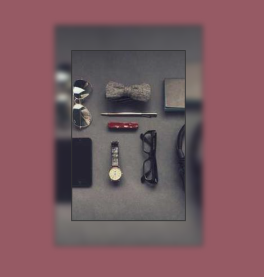 Blurred background Css