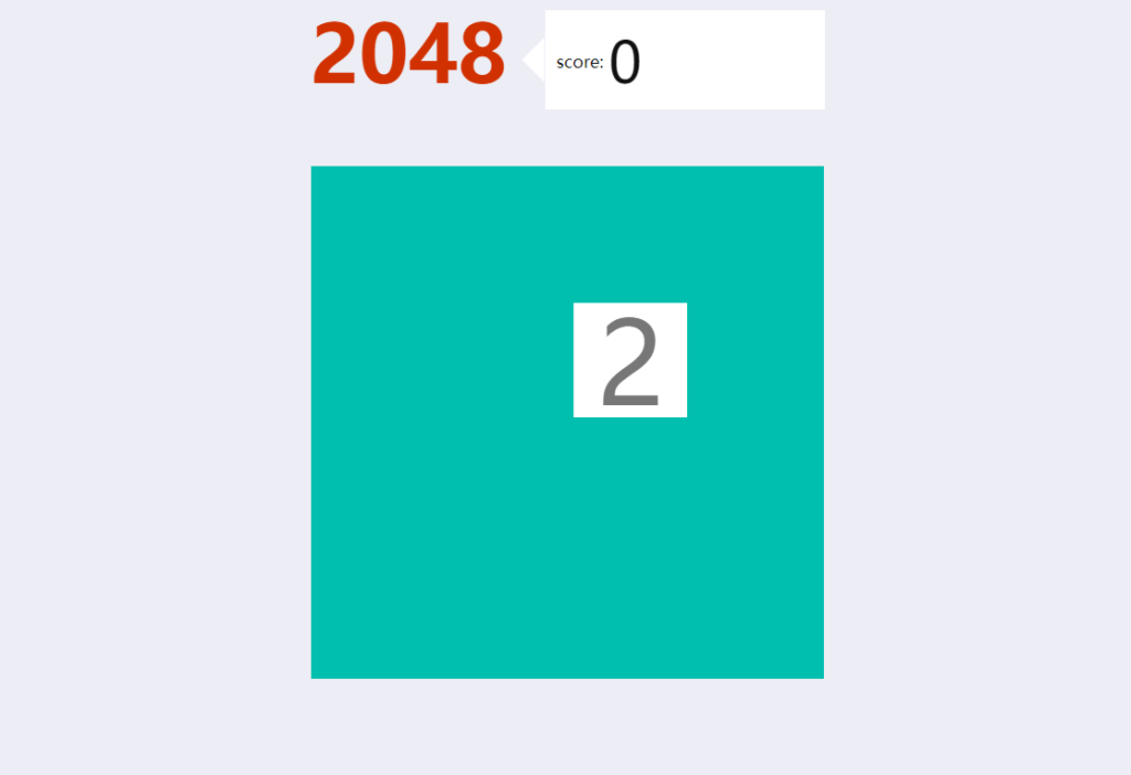 JavaScript 2048 Games