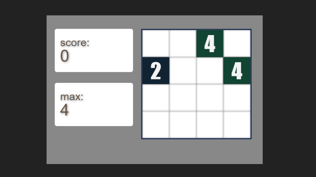 JavaScript 2048 Games