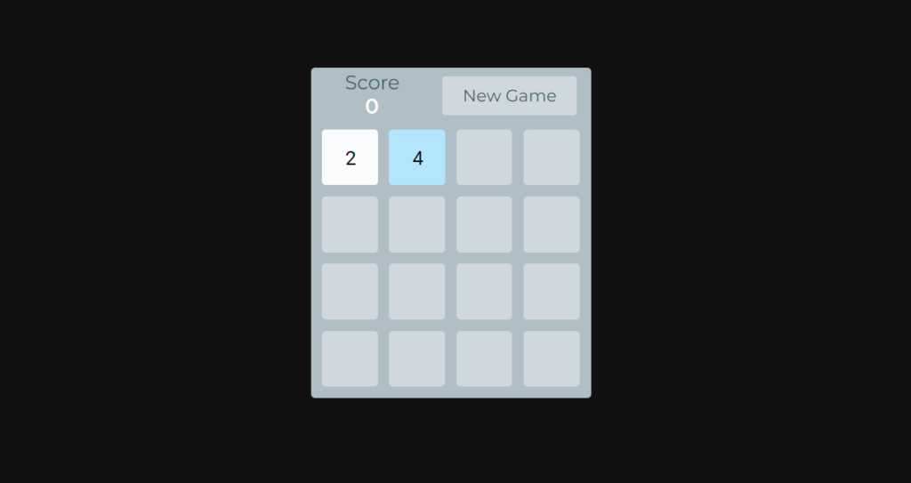 JavaScript 2048 Games