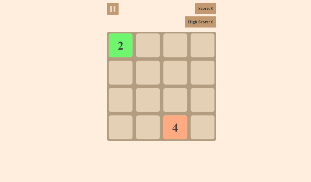 2048 Game 