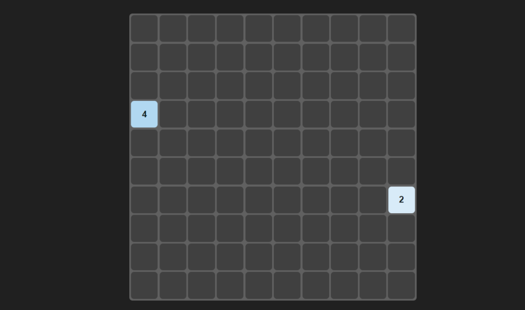 JS 2048 Game 
