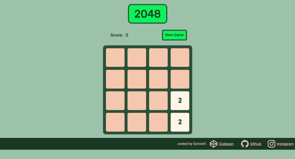Best 2048 javascript games