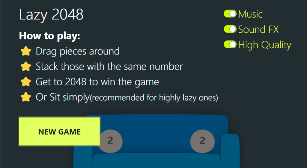 Best 2048 javascript games