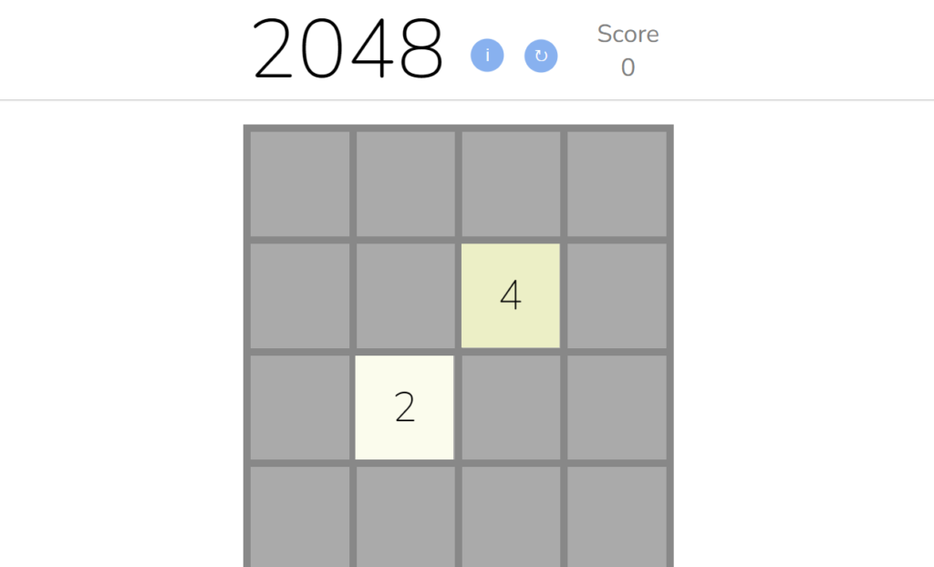 Best 2048 javascript game
