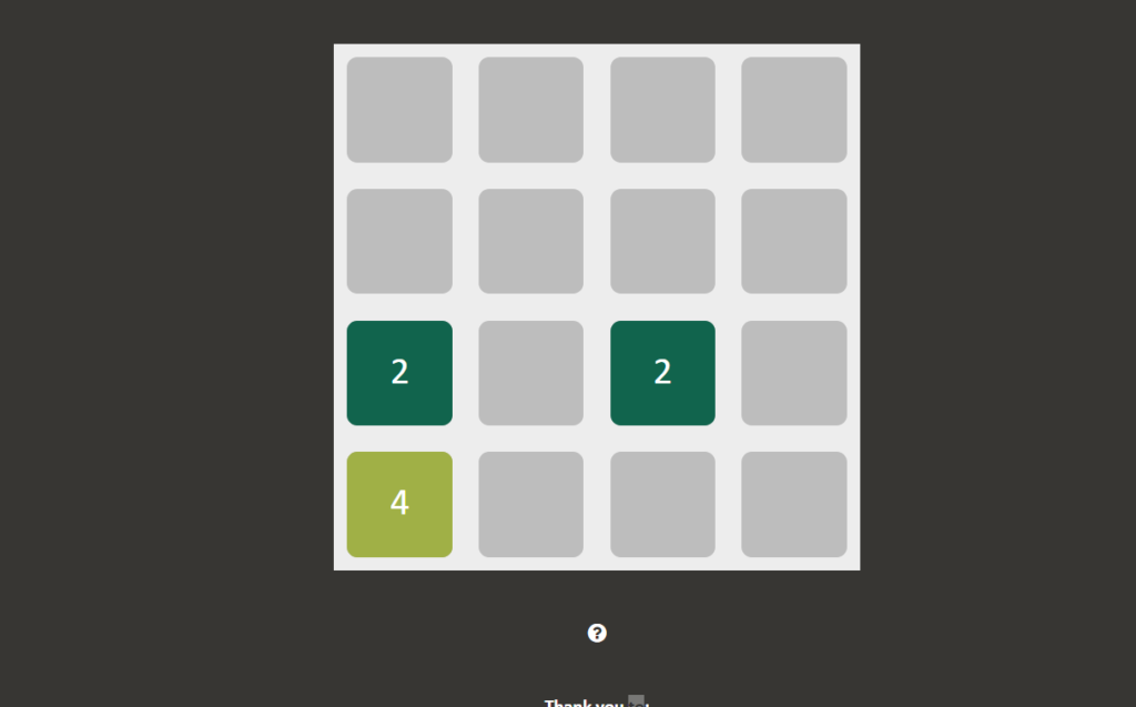Best 2048 javascript game