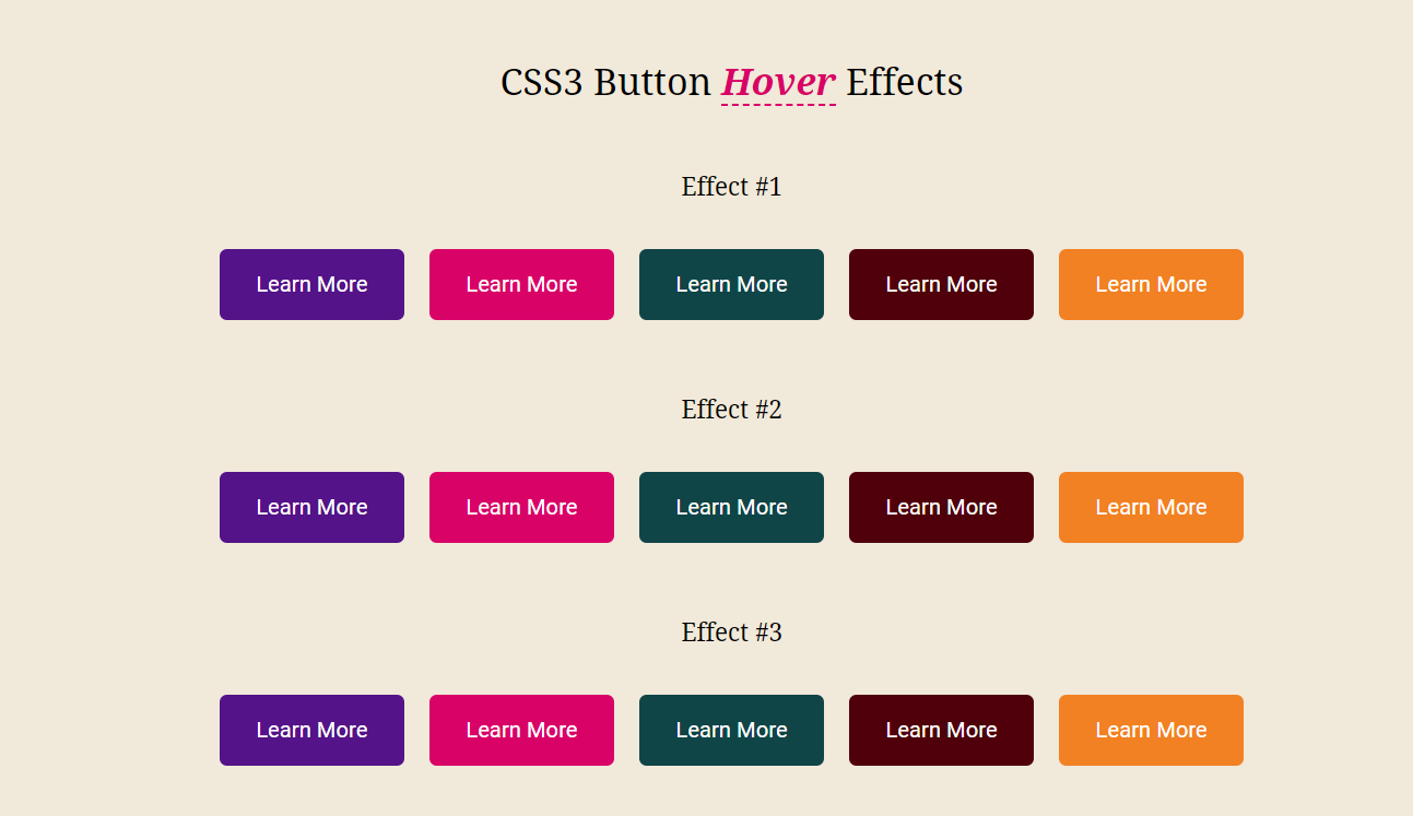 Top 15+ CSS Button Click Effects Examples 2023