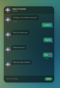 chatbot using html css and javascript