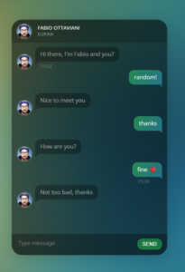Chatbot Template Using HTML and CSS