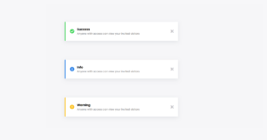 33 CSS Notifications Examples