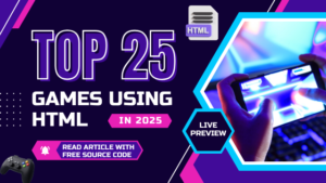 Read more about the article 25 HTML Games(Free code + Demo)