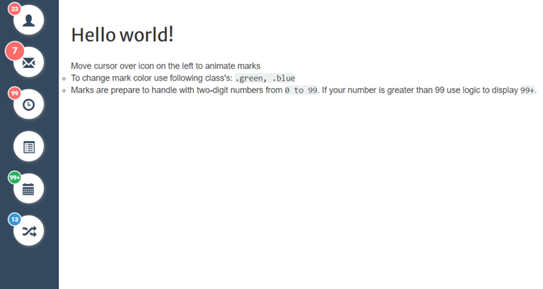 33 CSS Notifications Examples