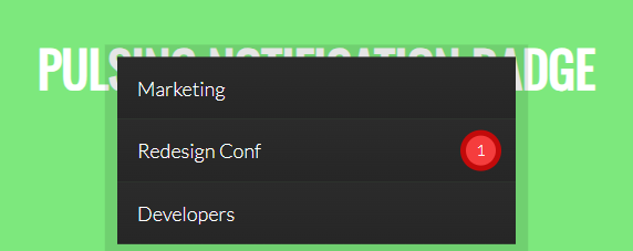 33 CSS Notifications Examples