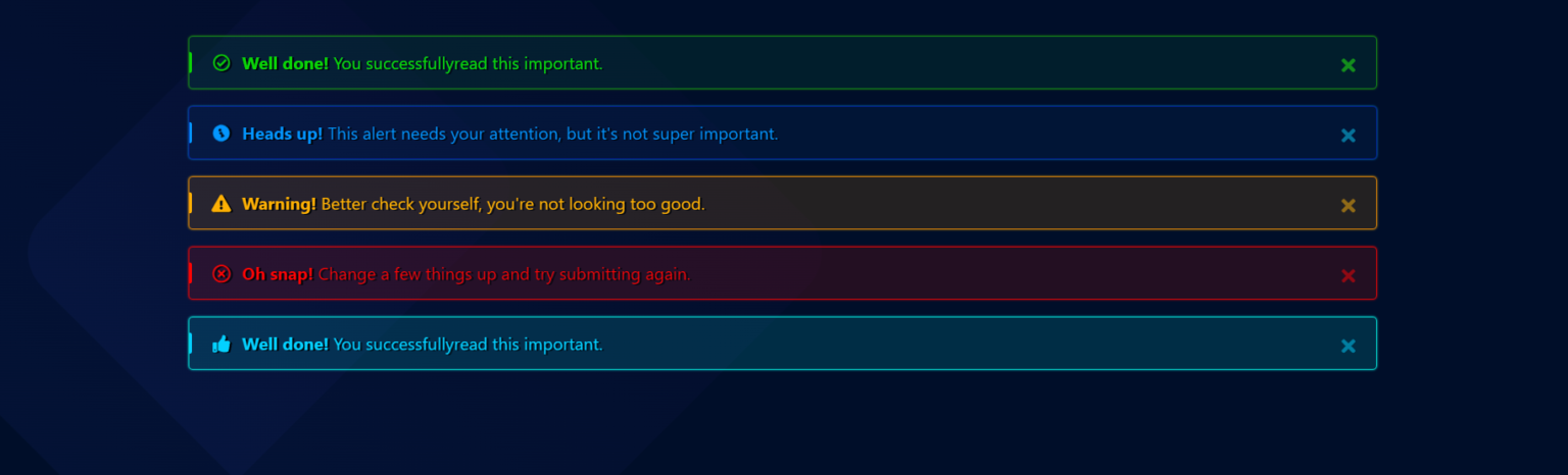 33 CSS Notifications Examples