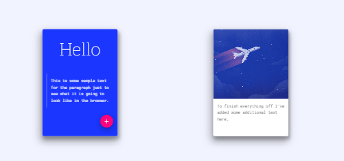 Material Design Cards