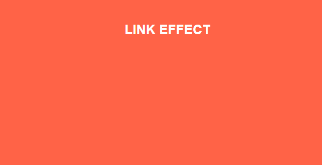 Menu Link Effect for WordPress
