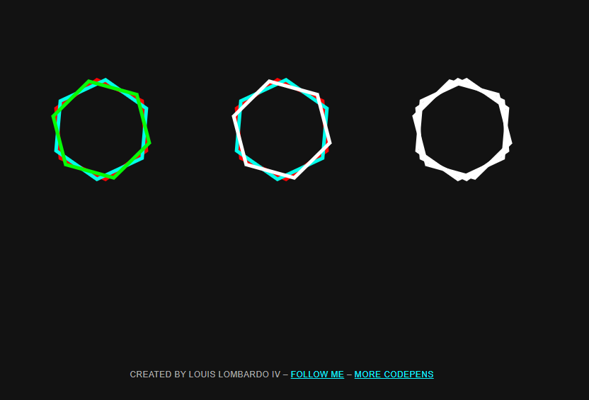 35+ CSS Hexagons Examples