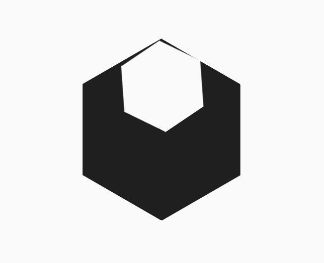 Hexagonal cycle Using HTML and CSS 