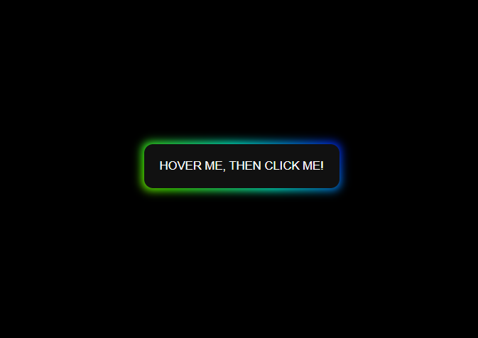 Pure CSS Button Hover Glow Effect