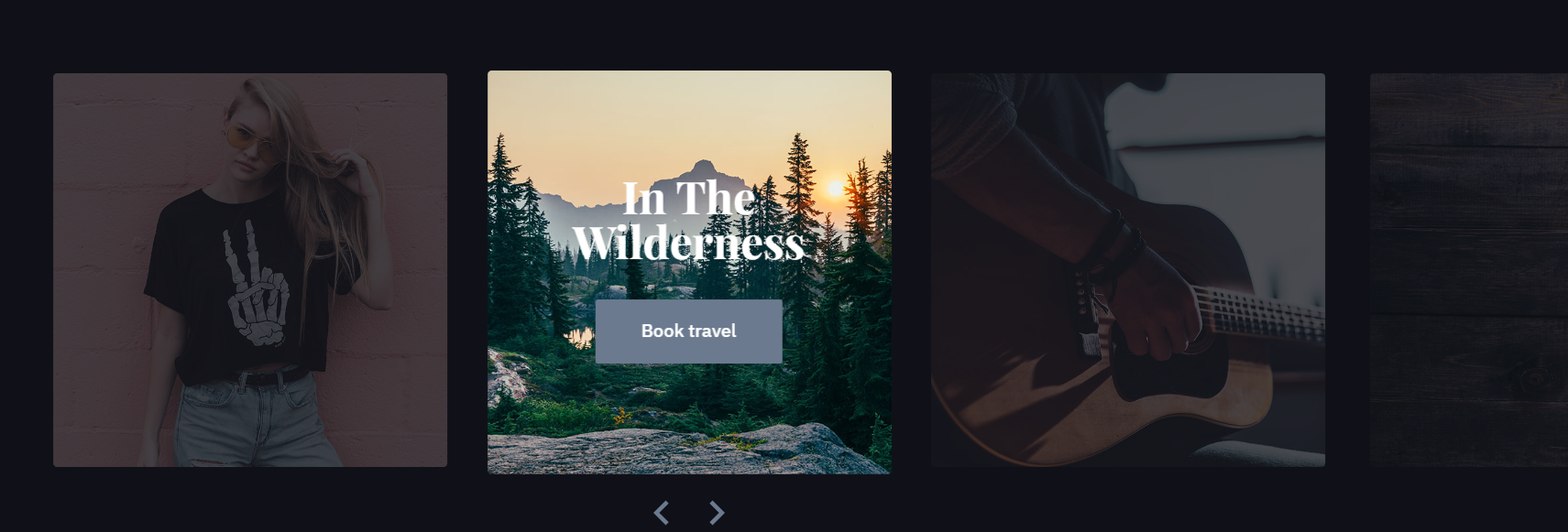 Slider / Hover Effect Using CSS