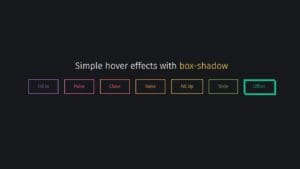 Read more about the article 33+ CSS Button Hover Effects Examples