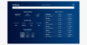 Read more about the article Building A Weather App using ReactJS