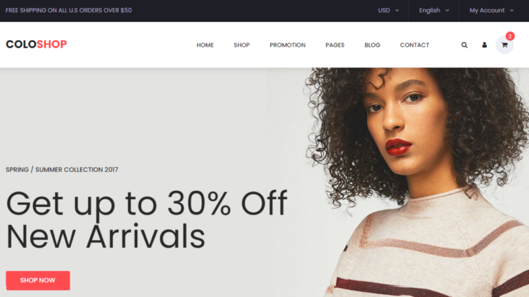 20+ responsive ecommerce website templates using HTML with CSS ...