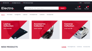 20+ responsive ecommerce website templates using HTML with CSS ...