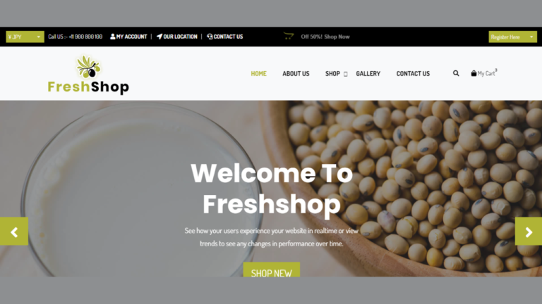 20+ responsive ecommerce website templates using HTML with CSS ...